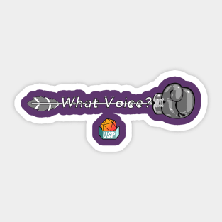 What Voice? Sticker